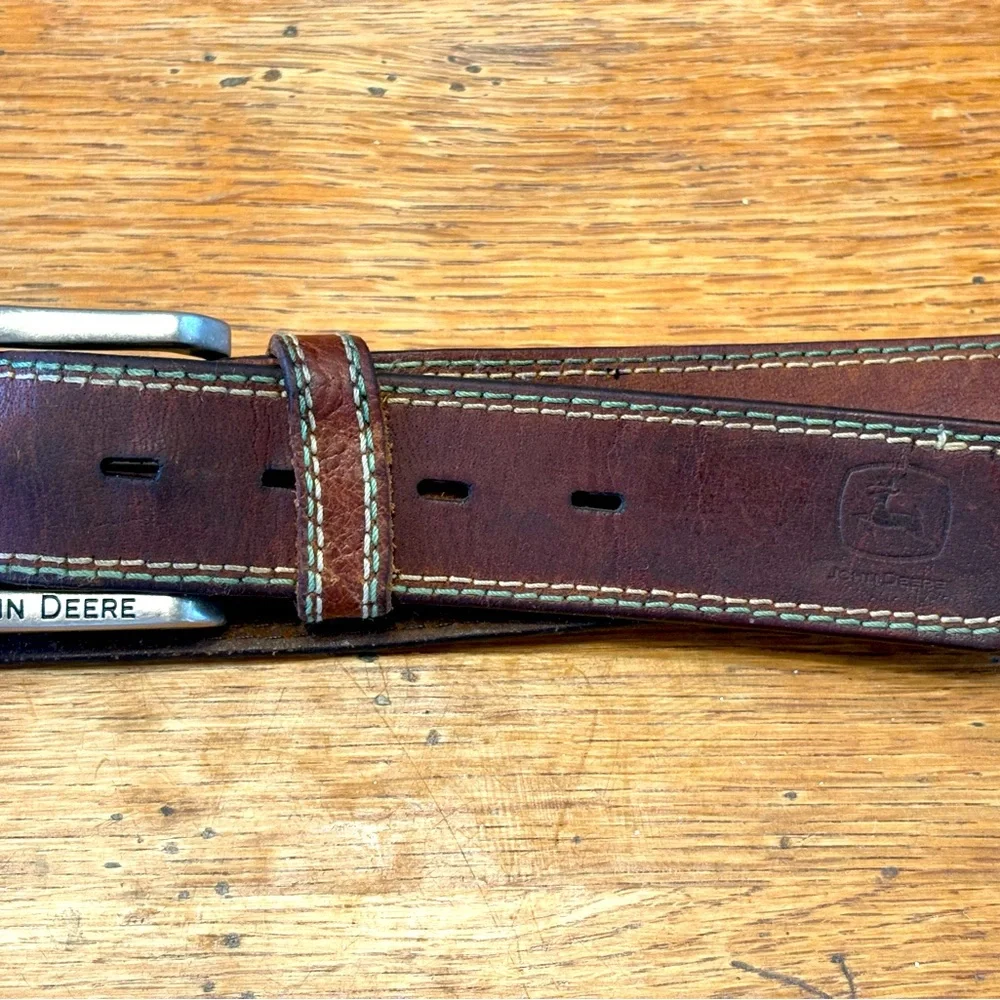 John Deere leather belt size 44